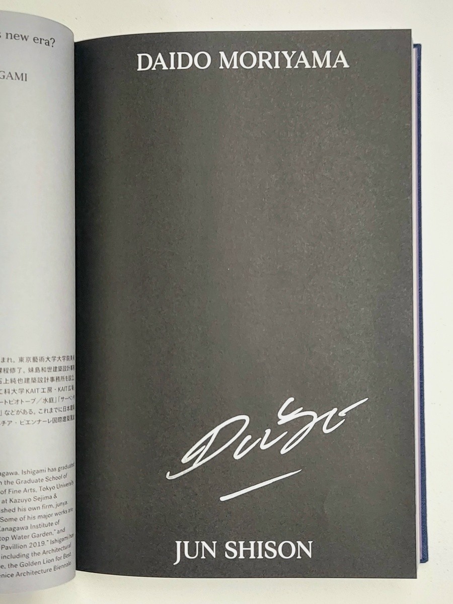 Daido Moriyama NEW GENTLEMEN Signed Ltd 300 Photo Book Rare New Art