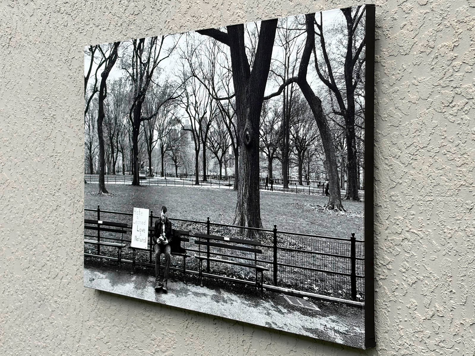 Albert Mollinea “Love is Natural” Fine Art Photo 2/10 — Central Park 2016