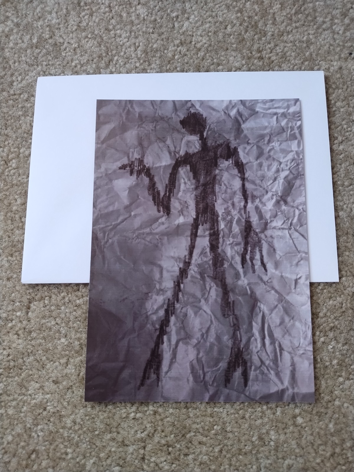 Abstract Art 5 x 7 Photo Card w/ Envelope 1107251