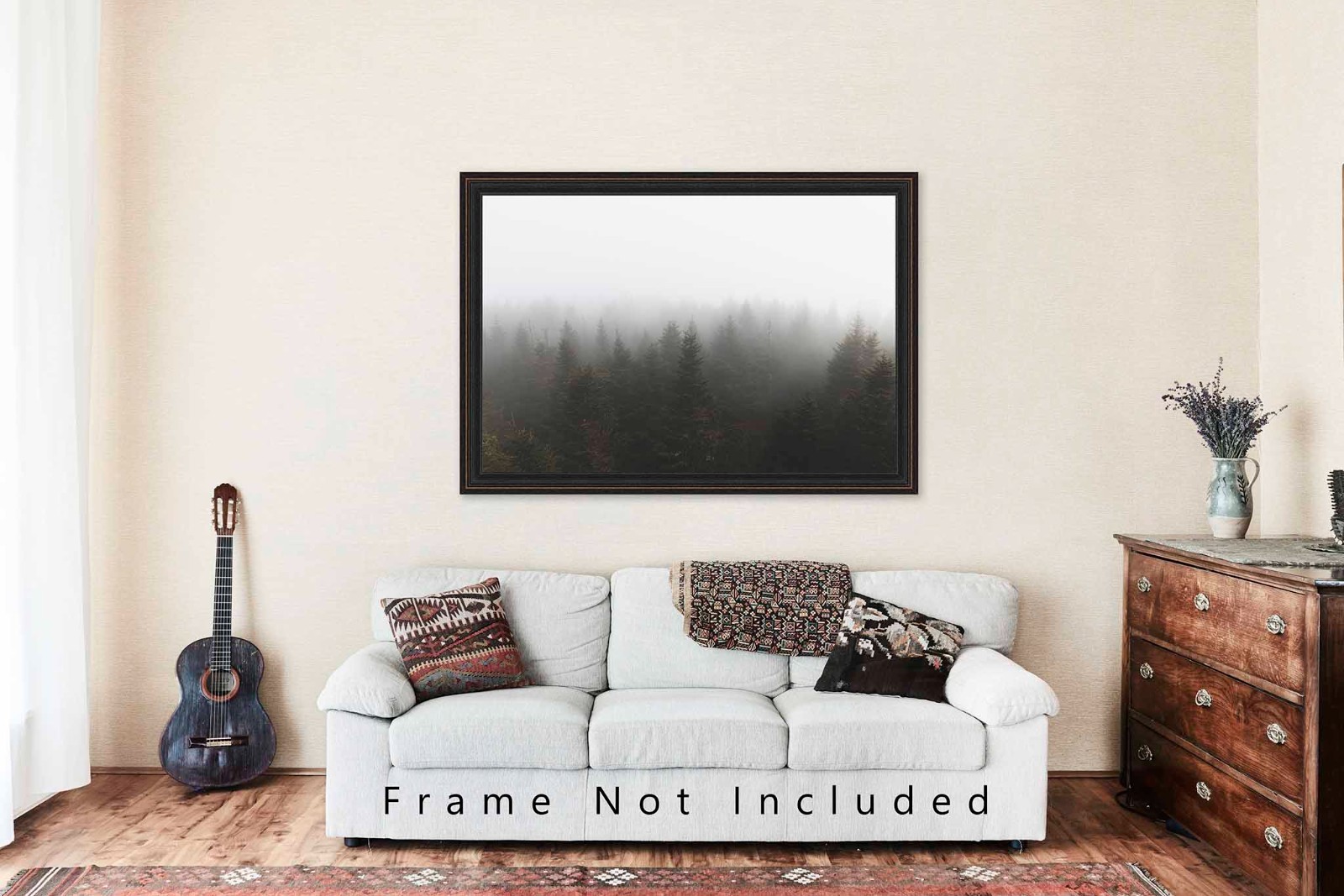 Forest Photography Print: Tennessee Great Smoky Mountains Clingmans Dome Photo