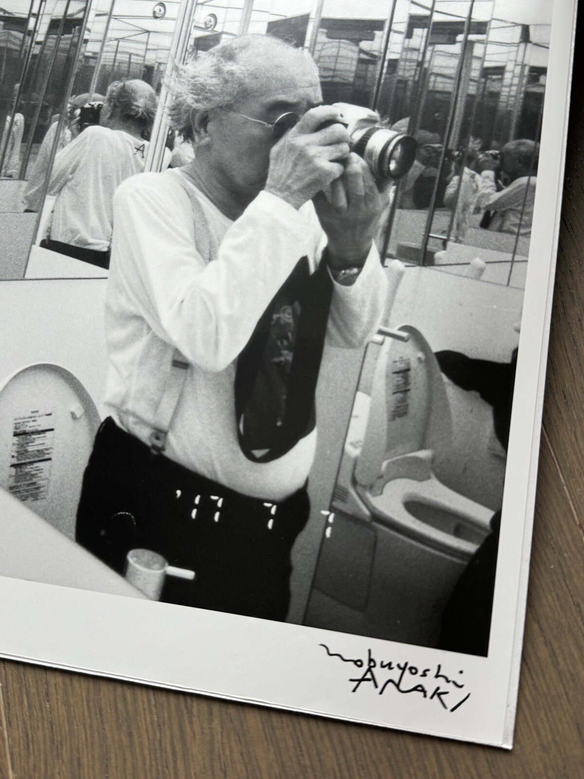 🎈SIGNED Nobuyoshi Araki – Self-Portrait, Original 2017, Lim Ed Photo Print RARE
