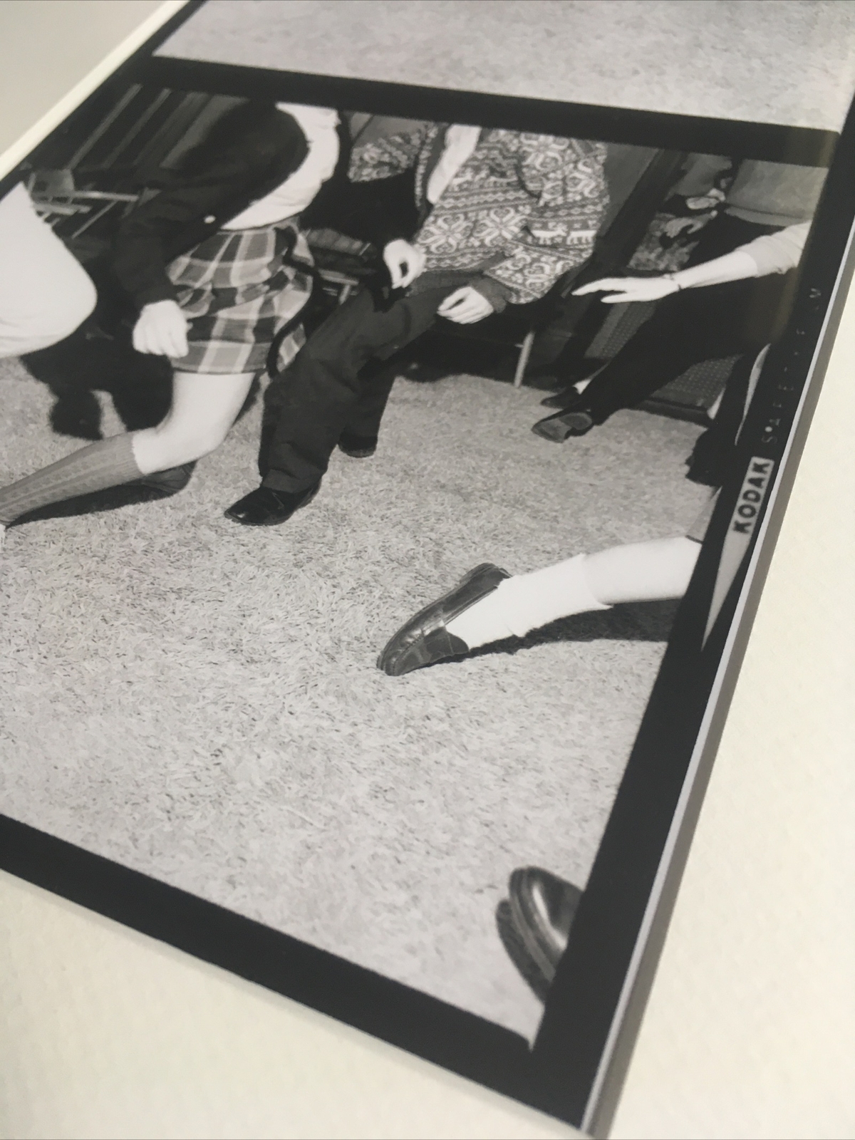 Framed 16 x 20 B/W Silver Gelatin Print VTG Photo Sigma Chi Dance Chicago 60’s
