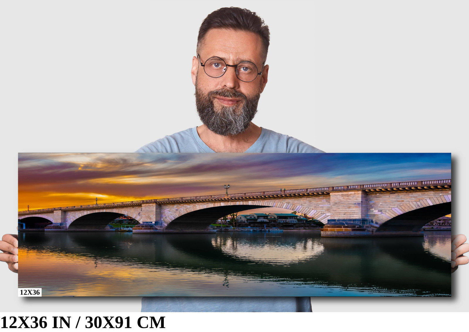 Lakefront Legacy: London Bridge Lake Havasu City Arizona Print