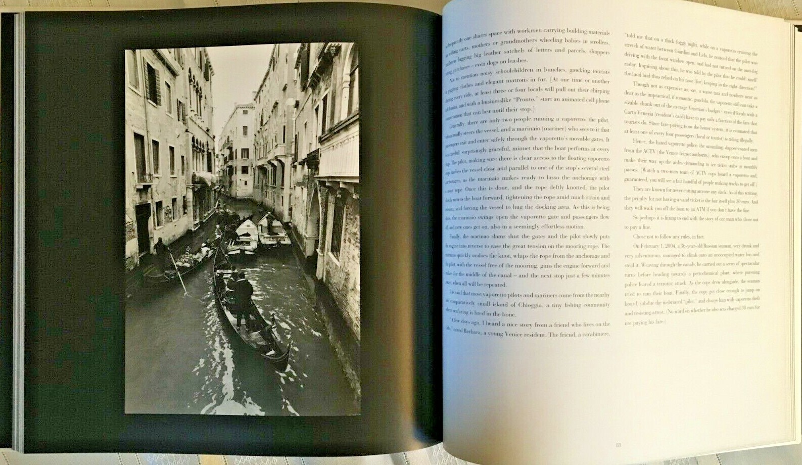 Serenissima: Venice in Winter, Van Riper & Goodman photographer, 1st Edition