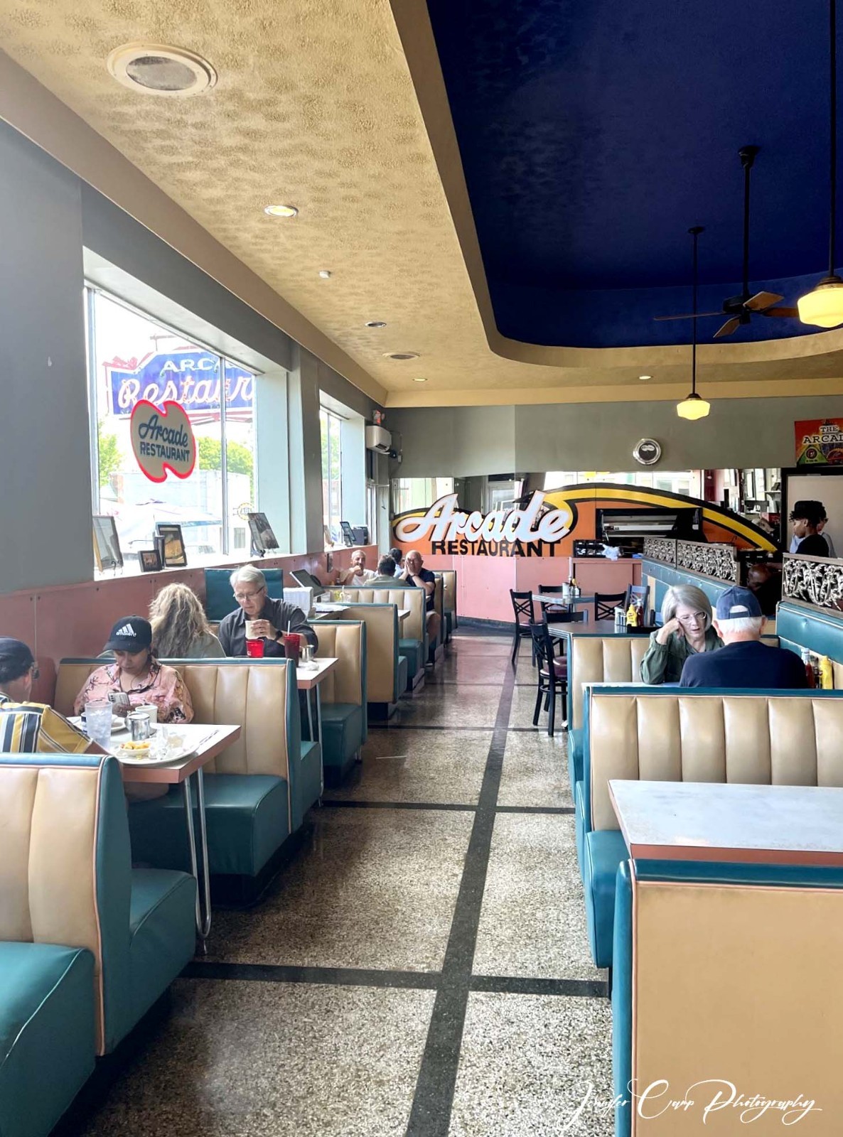 Memphis Tennessee Arcade Diner Restaurant Set of Three Photography Prints