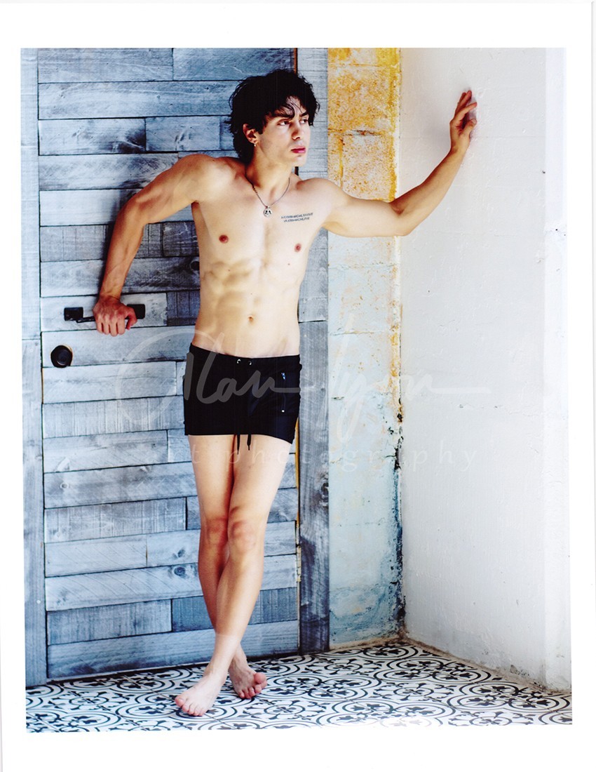 11 X 8.5 Alan Lyon Original Male Photo gay interest (5) Josh sunlight