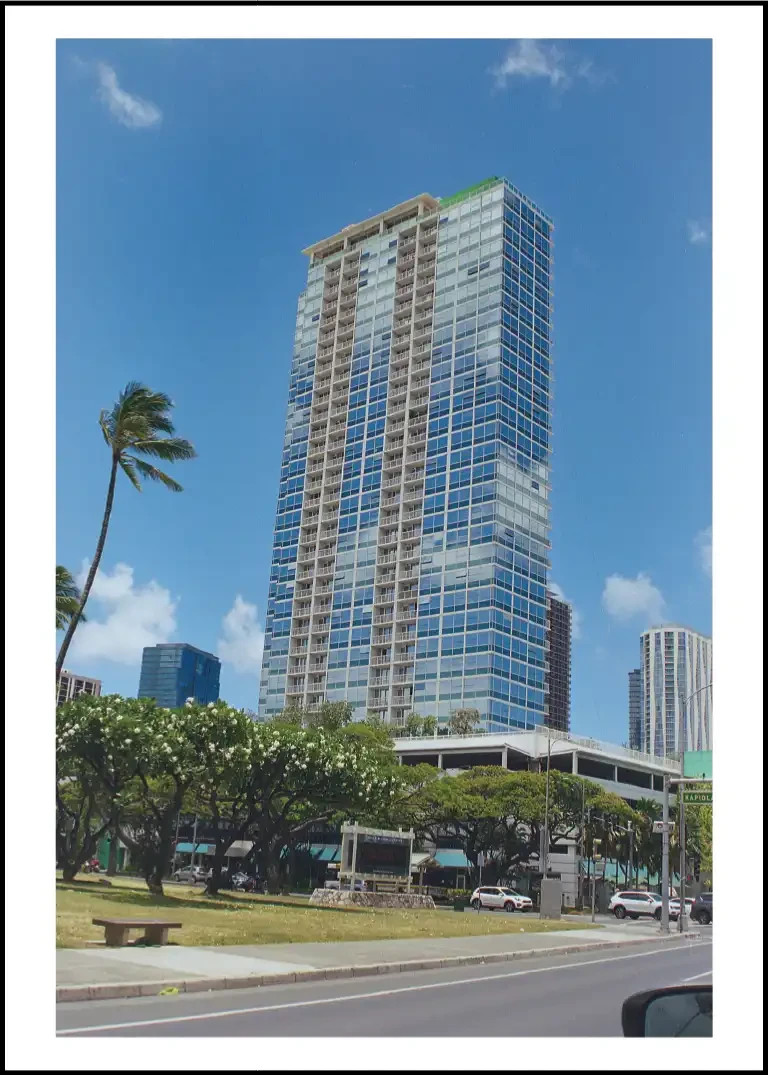 Wall Art Poster Photo Print 13×18 cm / 5×7 in | 909 Kapiolani APT, Honolulu