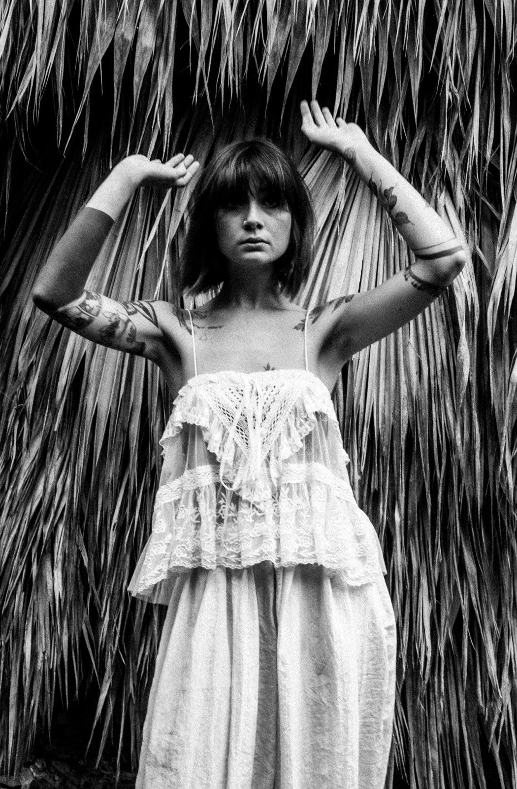Art Model Sawyer 8×12″ B+W Archival Photographic Print Lustre Finish