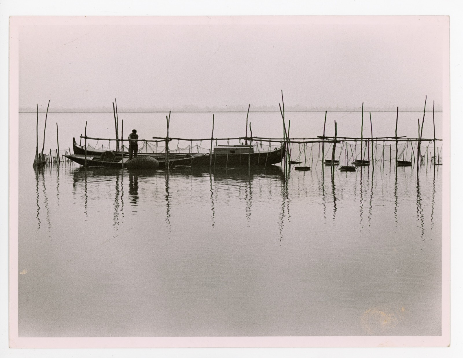 Vintage Original Press Photo of Venice Italy by Fulvio Roiter Leitz 1950