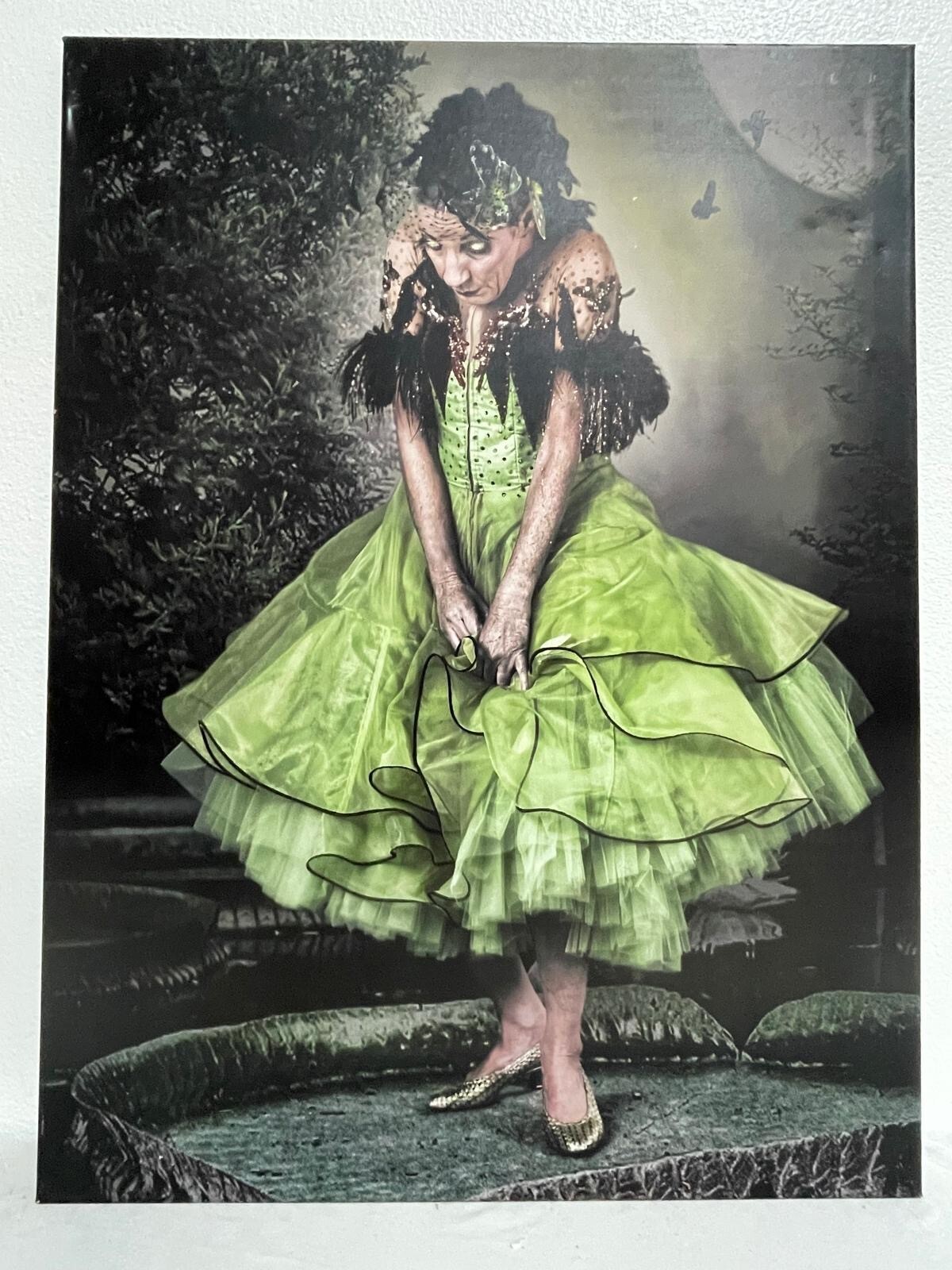 H Suhre “Like a Fairytale” Photograh of a Woman on Canvas