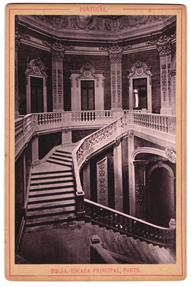 Photograph Porto / Portugal, Bolsa.-Escada Principal