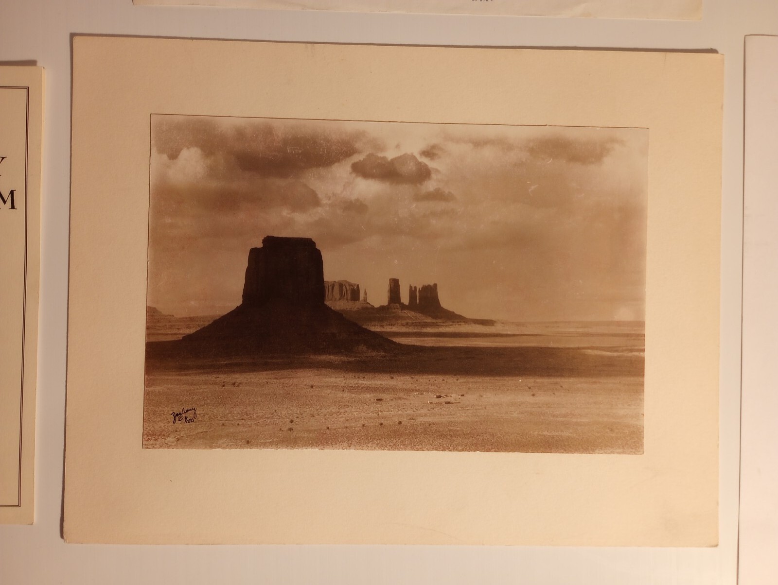 ART – Vintage Signed Limited Edition Zachary Malham 35mm B&W SW Photograph 12×10