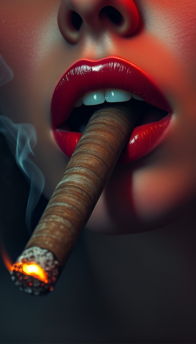 Digital Image Masterpiece Picture Photo Desktop Wall Art, Cigar Anyone?