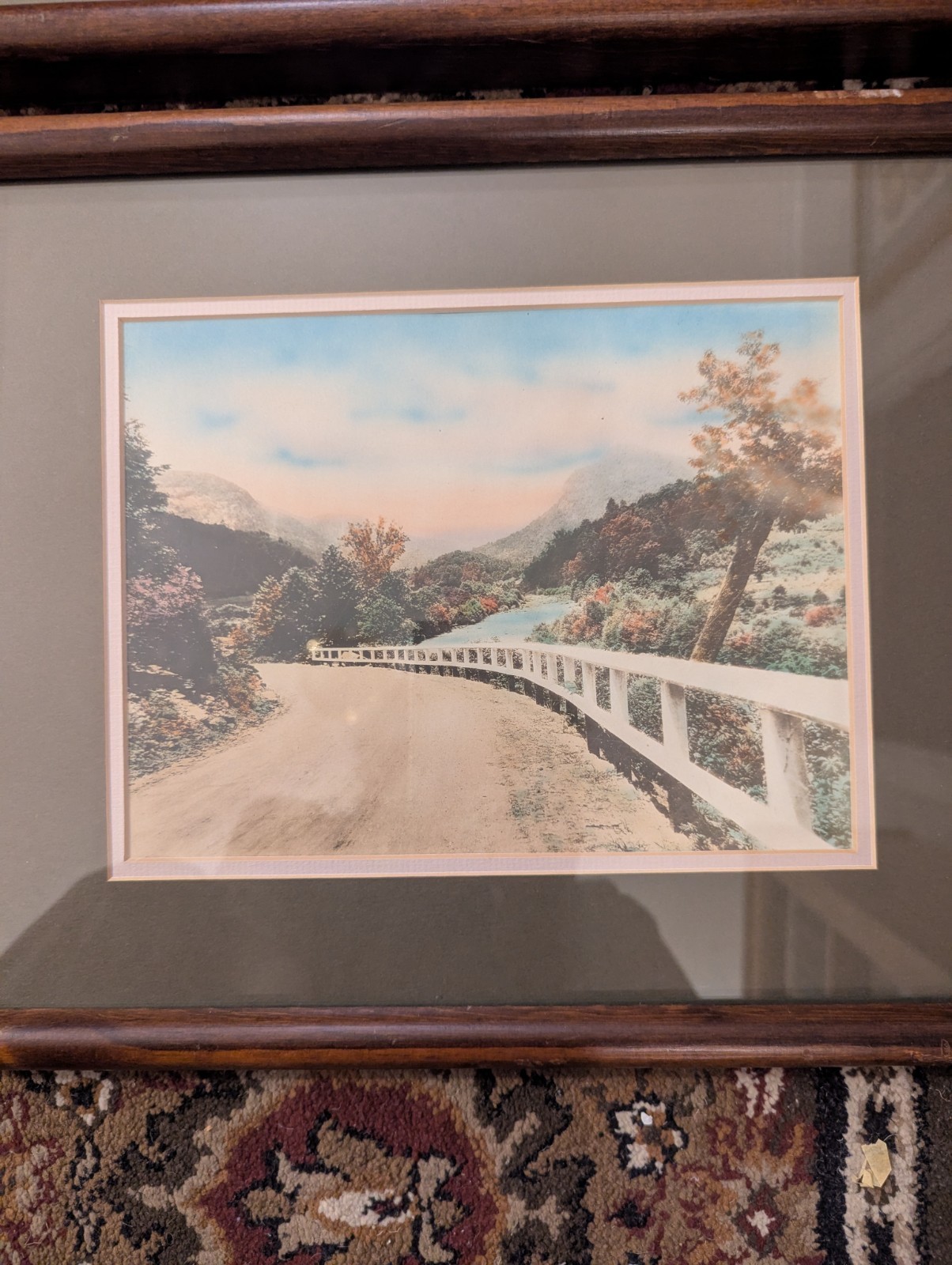 Antique PHOTOGRAPH, HARRIS PICTURE Ashville NC Grove Park Inn Blue Ridge Parkway