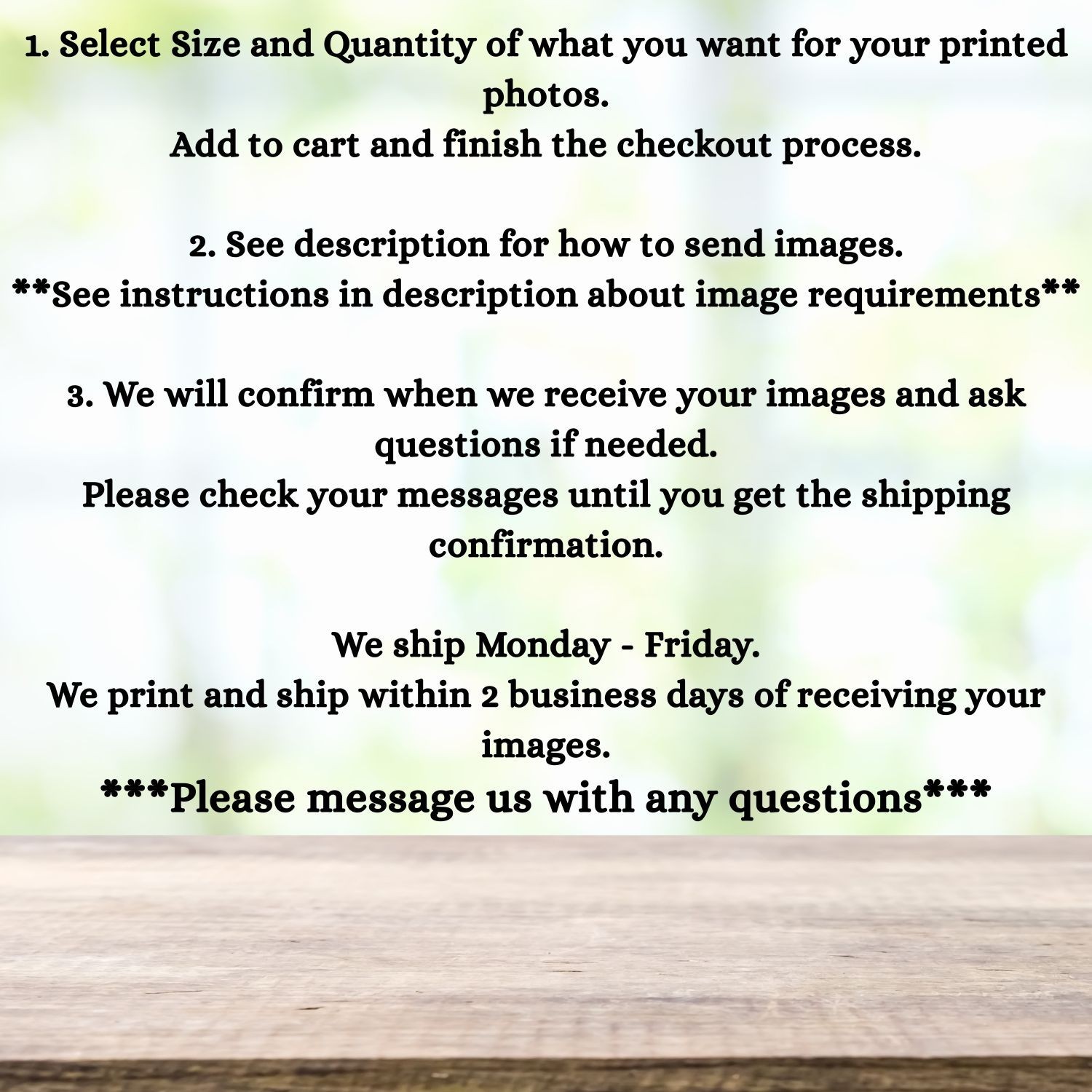 Custom Photo Printing Service Archival Quality Prints & Enlargements