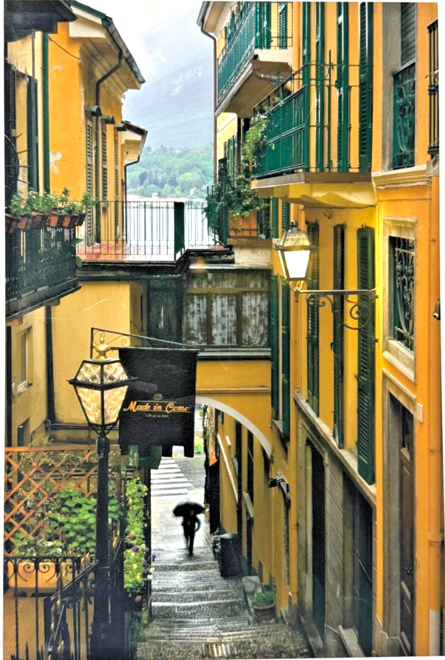 Darren Olson Signed Photo Print Bellagio Italy Lake Como Landscape Art 16×12