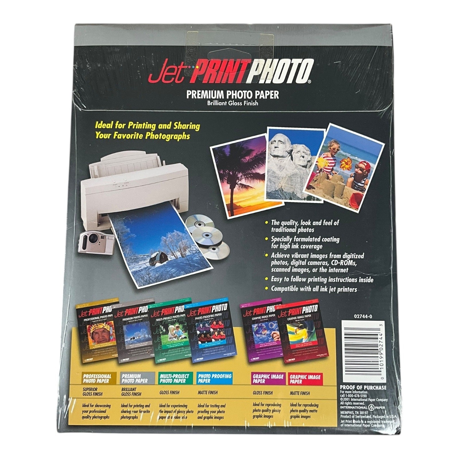 Jet Print Photo Premium Photo Paper Brilliant Gloss Finish Heavy Paper 20 Sheets