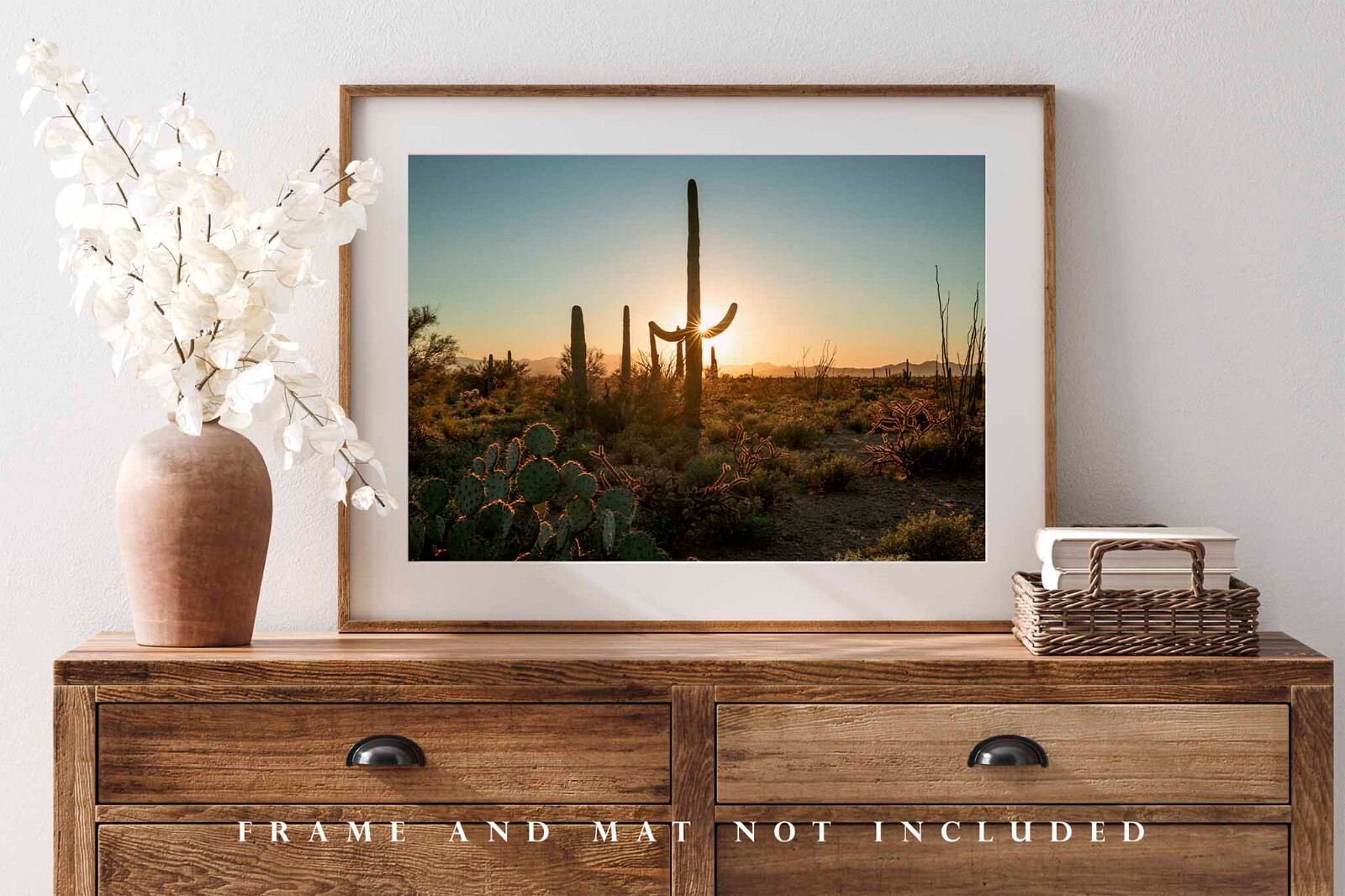Saguaro Cactus Photography Print: Arizona, Sonoran Desert, Picture, Photo