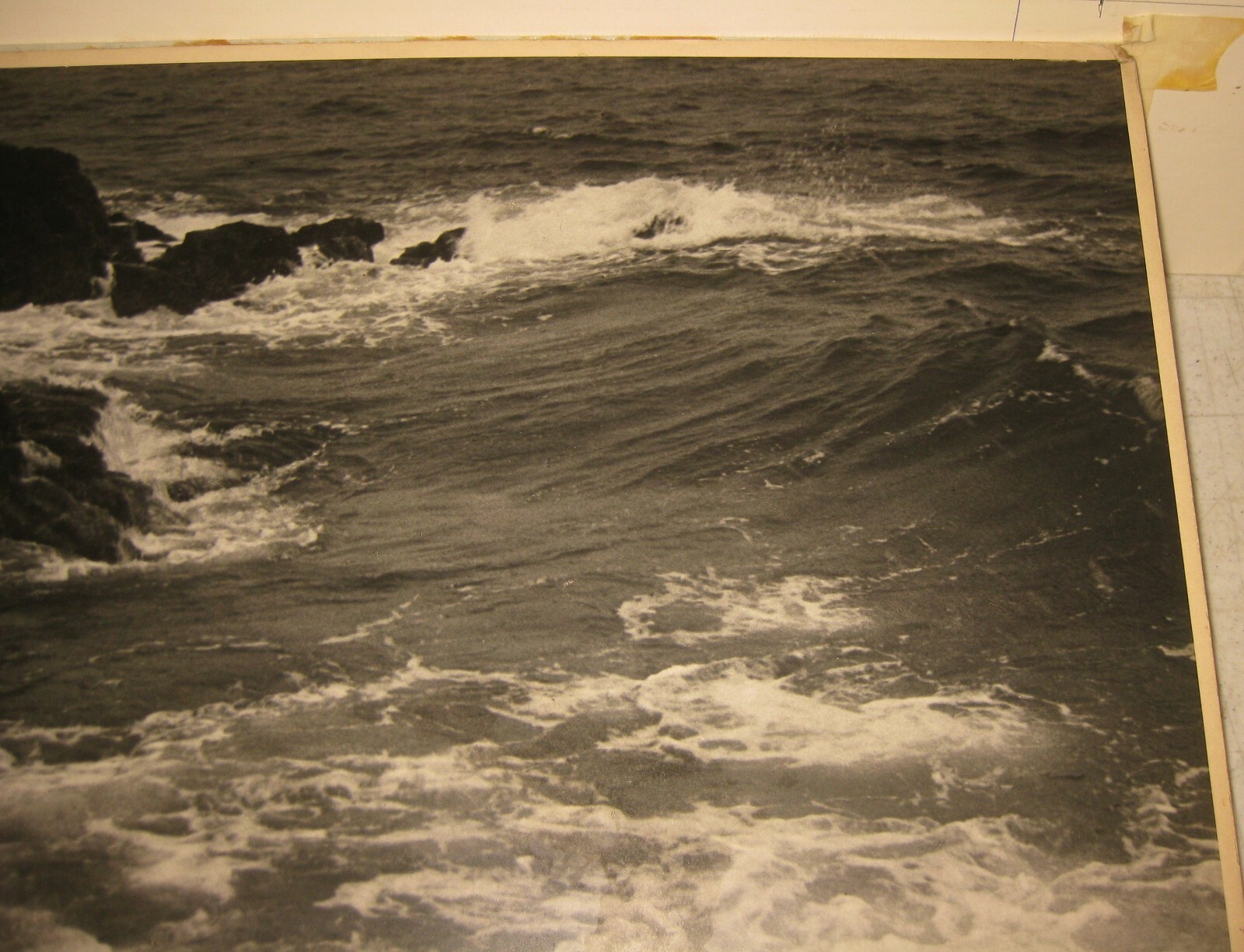 Original Signed FRANCIS JAMES MORTIMER ‘Crashing Waves’ SEASCAPE Photograph