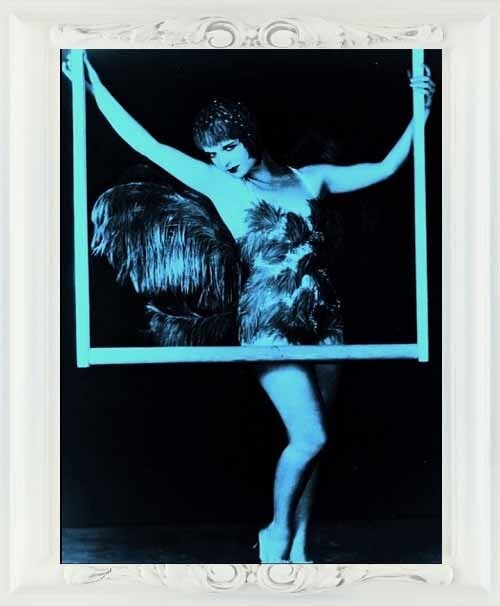 Louise Brooks  Metallic Photo Art 4×6 in Bar None #27