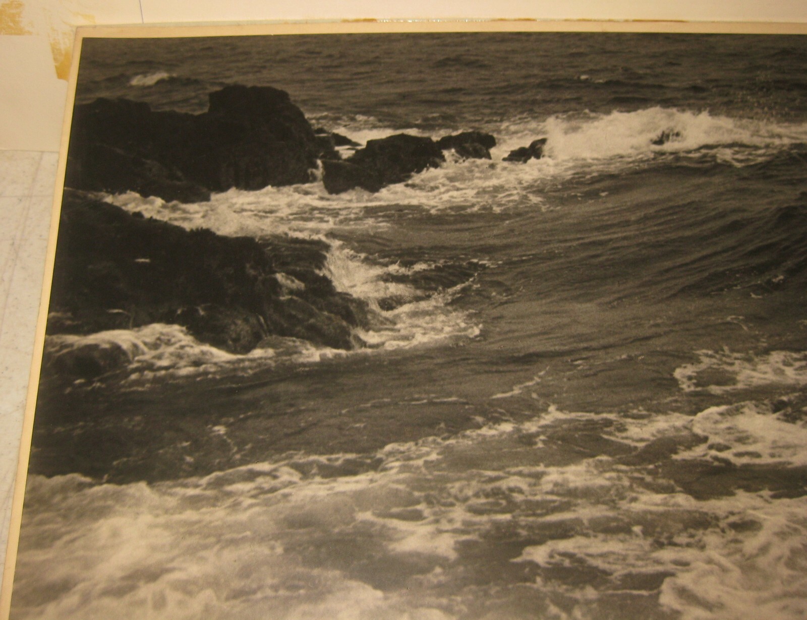 Original Signed FRANCIS JAMES MORTIMER ‘Crashing Waves’ SEASCAPE Photograph