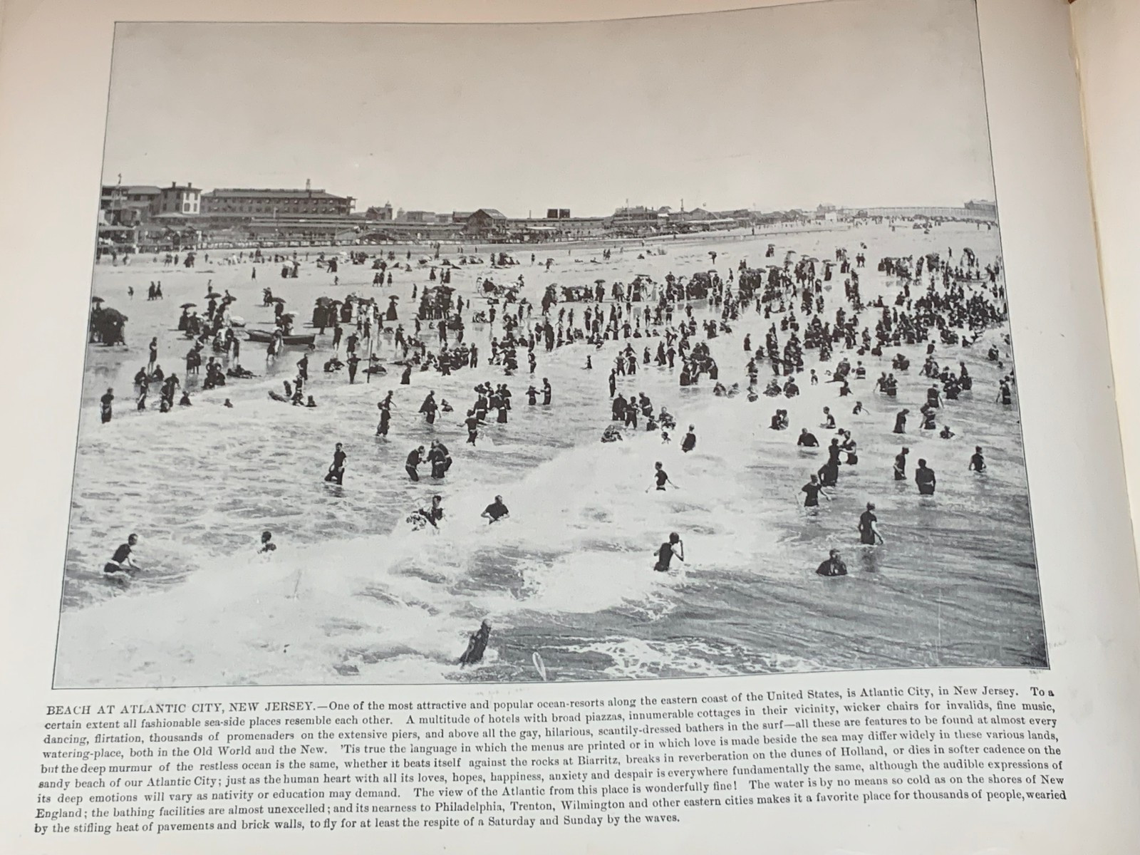 Antique 1880s Portfolio Of Photographs Famous Scenes, Cities, John L. Stoddard