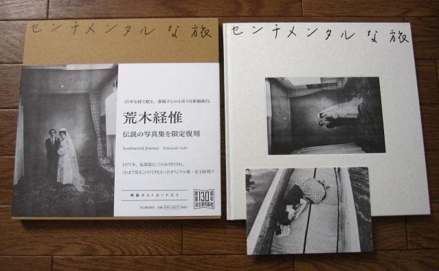 Nobuyoshi Araki Sentimental Journey Postcard 1st Edition w/ Obi Japan