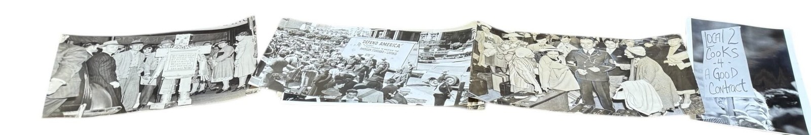 Protest Photographs, Archive of 45+ Strike Photos San Francisco Examiner 1937-90