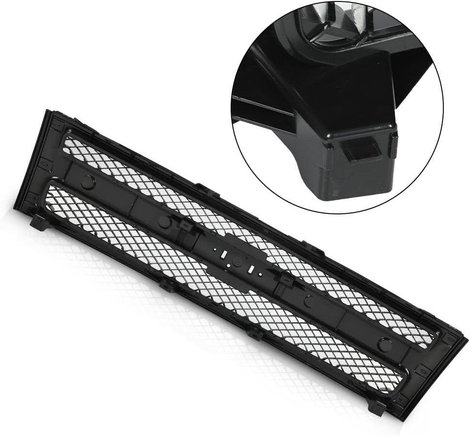 Front Bumper Mesh Grille Insert, Black
