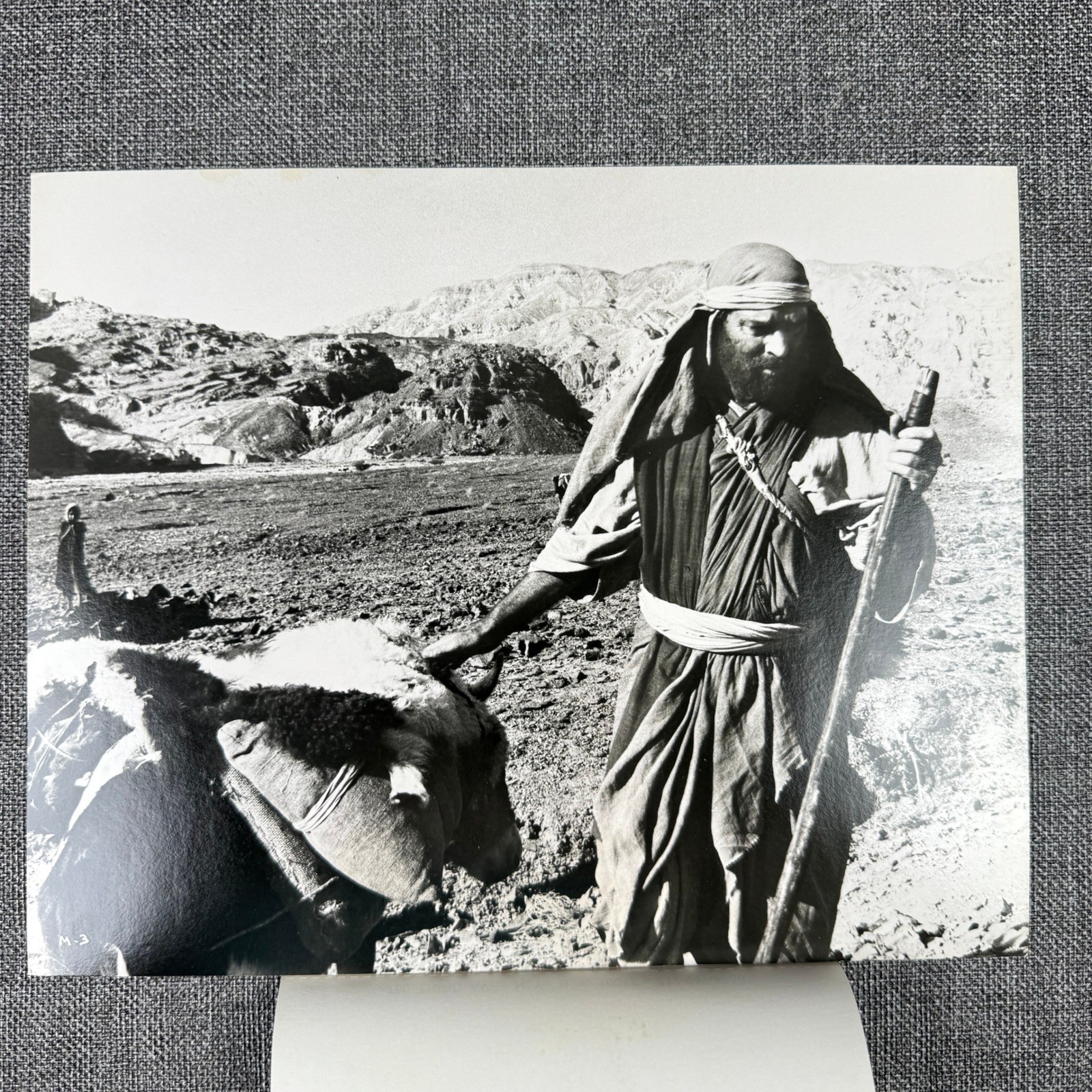 Moses The Lawgiver vintage b&w Movie Stills Lot of 6 , starring Burt Lancaster