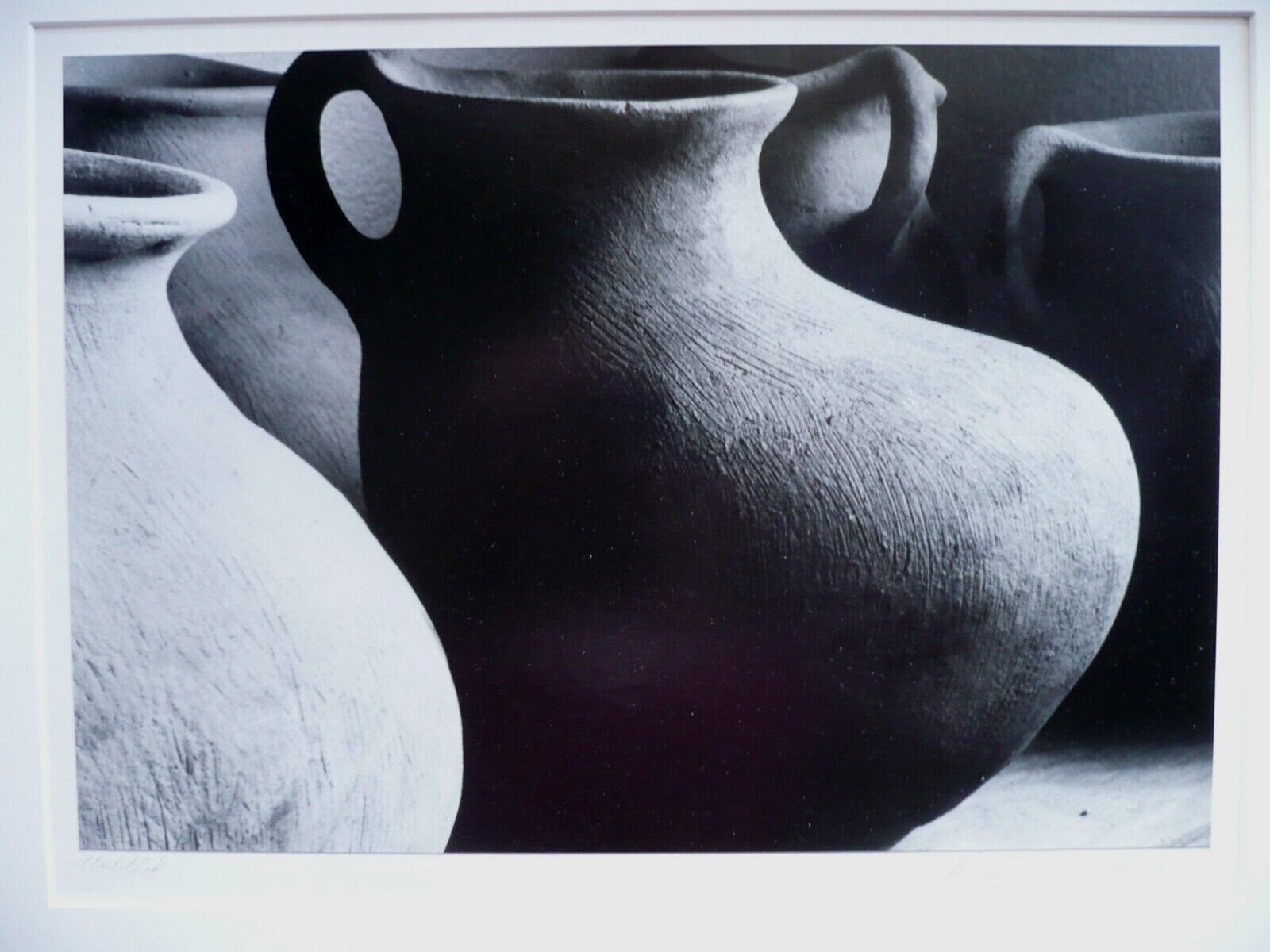 VIRGINIA M. GARCIA PHOTOGRAPHER NATIVE POTTERY MODERN MODERNISM REALISM SHAPES