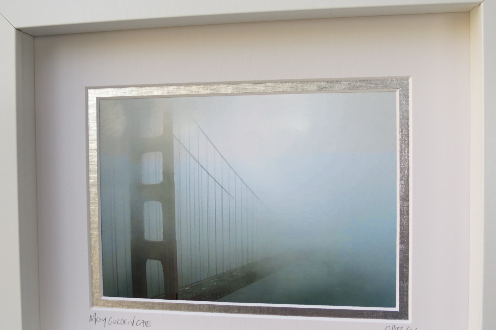 San Francisco Architectural Travel Photography, Golden Gate Bridge, Framed by C.