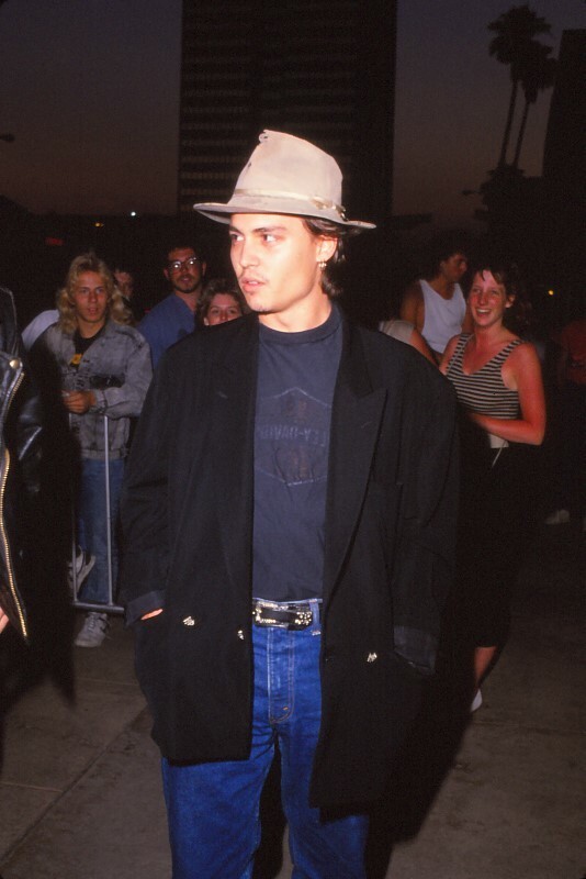 Dia Johnny Depp Celebrity Photo Agency 1988 KB Format Photographer P15-33-3-1