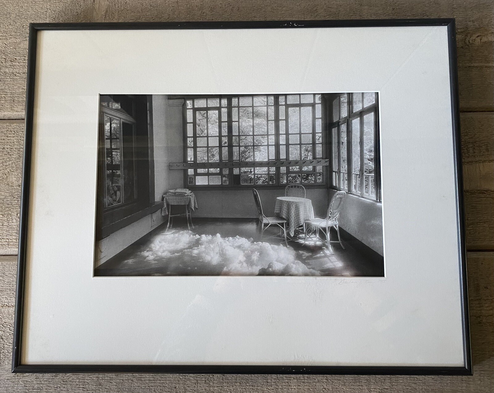 Barbara J Kline Original Fine Art Photograph Print Signed ’83 Framed