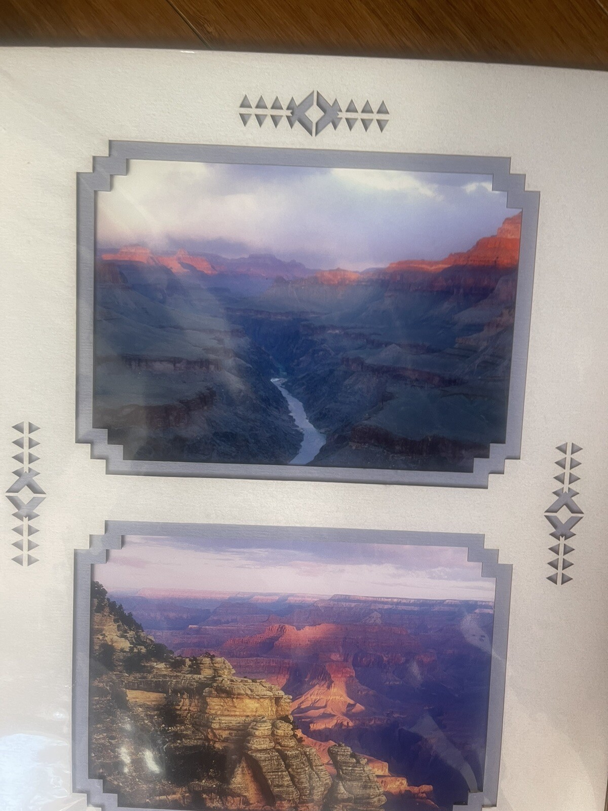 JAMES THOMSON Photography ~ Grand Canyon Desert Arizona ~ 2 Photo Matted 11×14