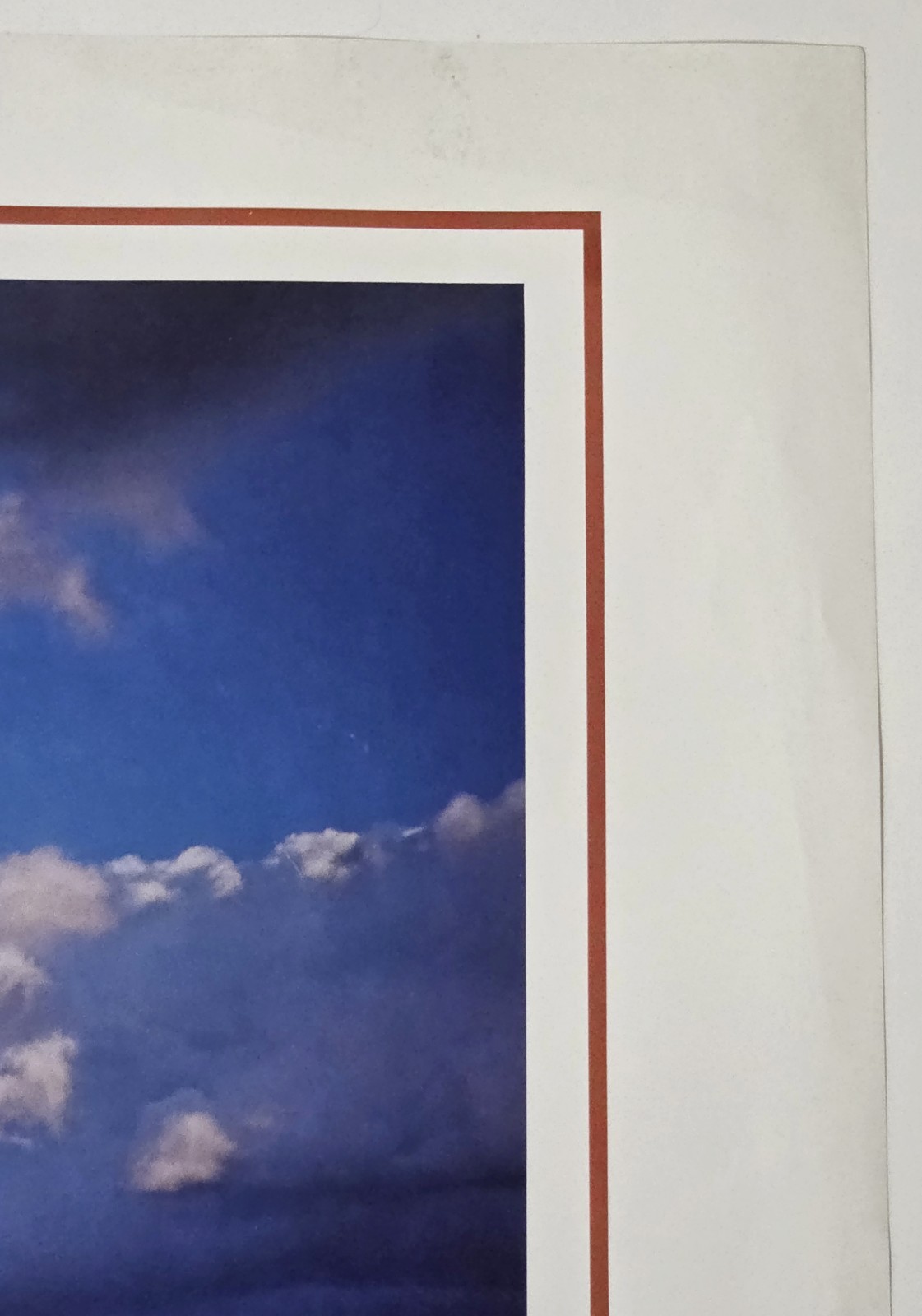 Cathedral Rock Sedona Arizona Lou DeSerio Signed Desert Art Photo Poster 1993