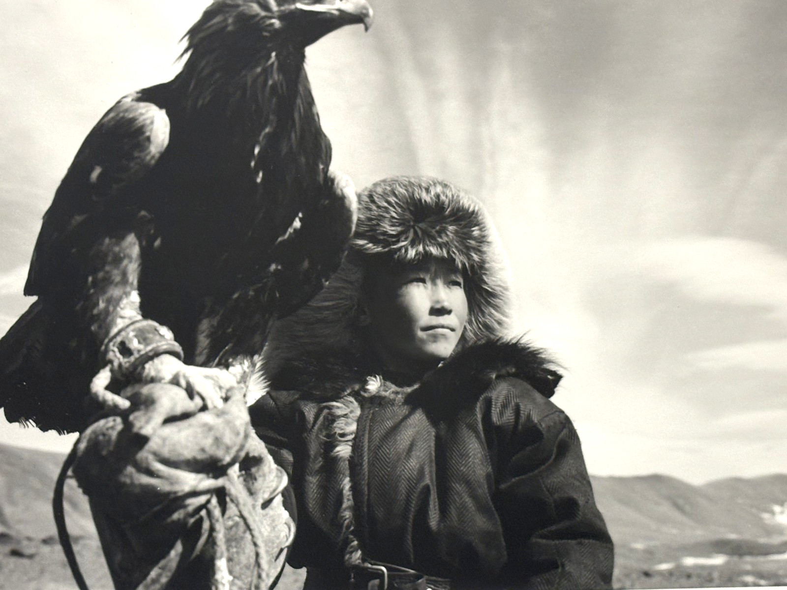 Tibetan Falconer-Archival Digital Pigment Print Photograph-80s-Mark Bugzester