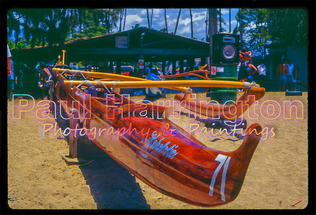 Hawaii Maui Kahului Harbour Beach Regatta Outrigger Kokololio Canoe Paddles