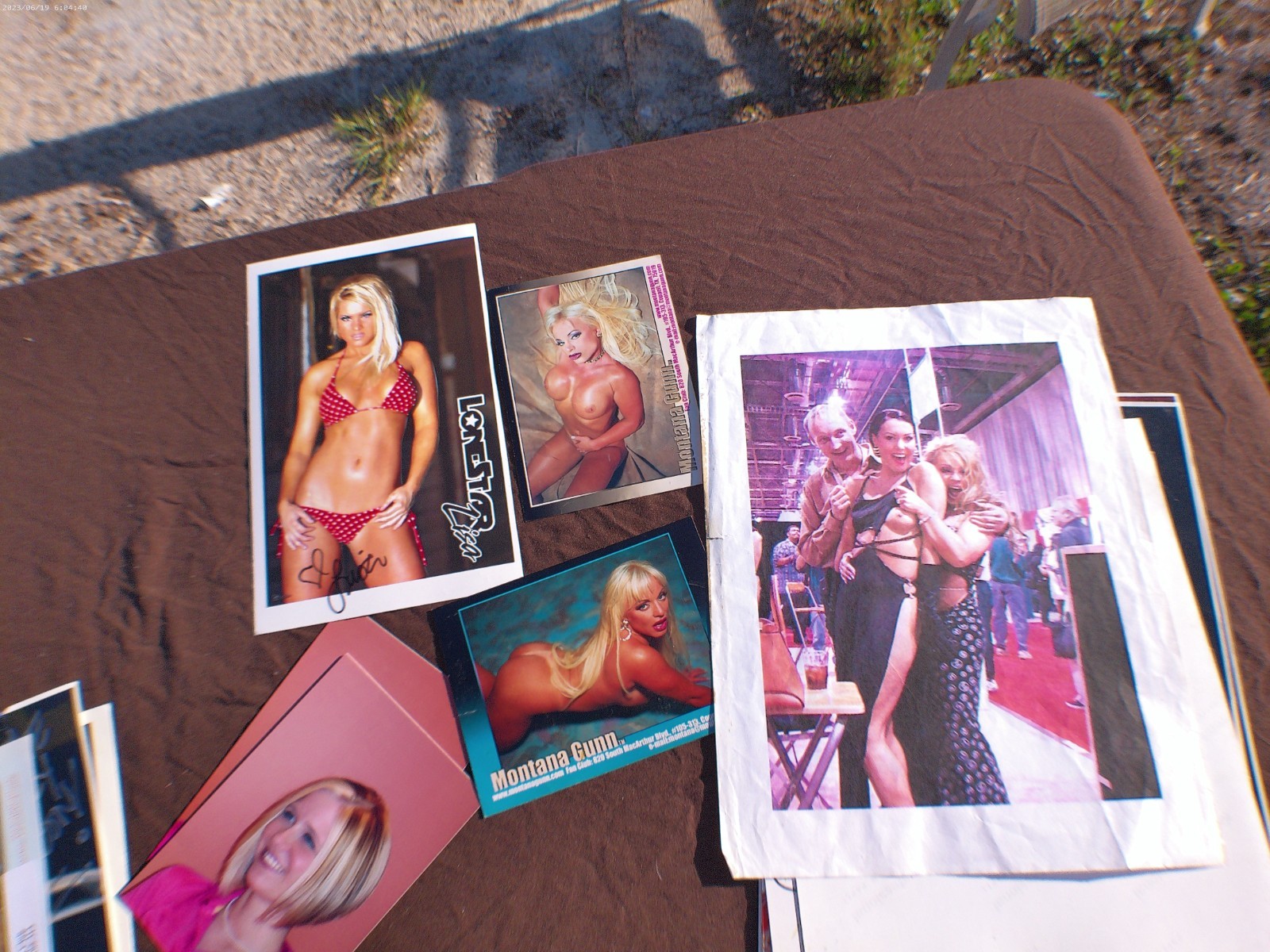Large lot of Stars signed photos