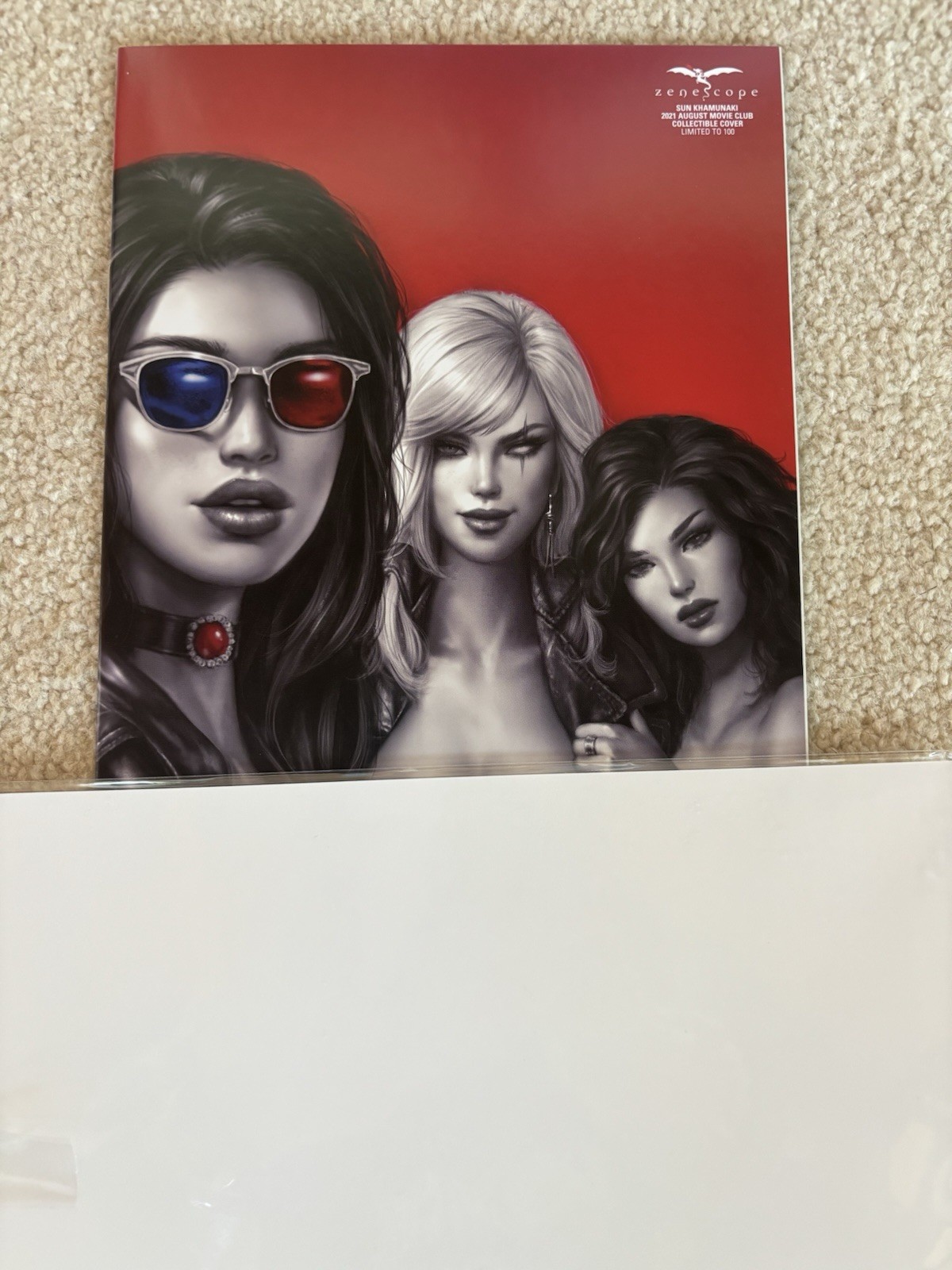 Zenescope Sun Khamunaki 2021 August Movie Club Exclusive Variant Ltd 100 18+ Hot