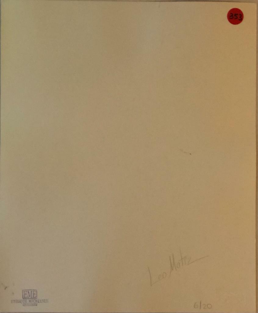 Photograph of María Félix by Colombian photographer Leo Matiz. Original Signed