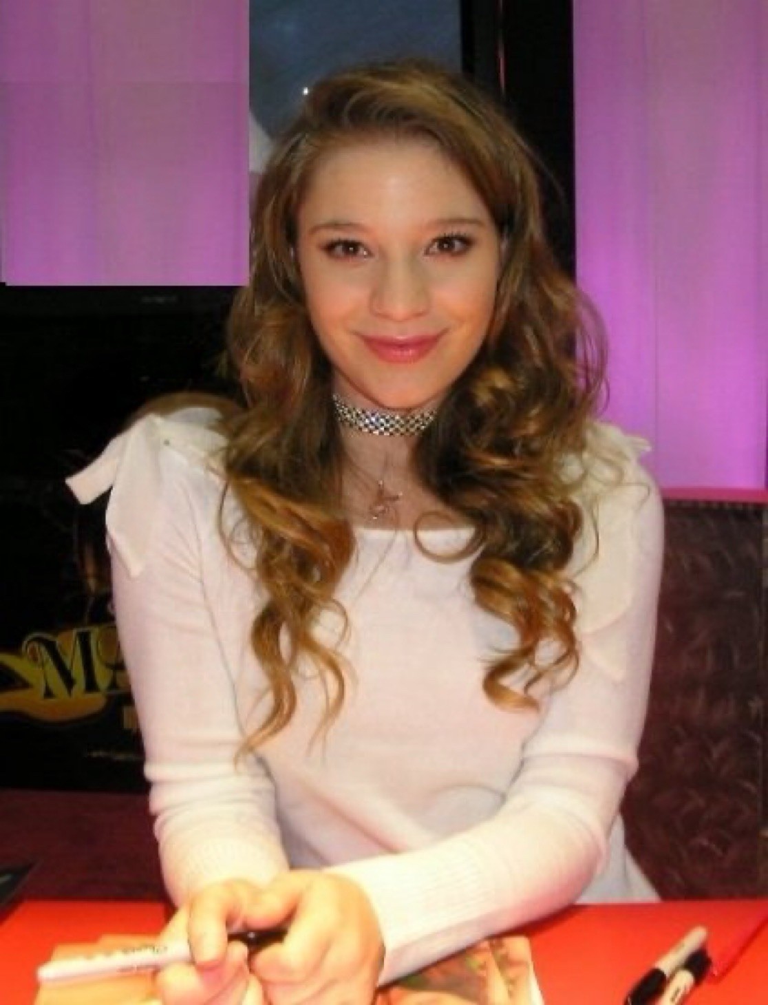 Aurora Snow Autographed 8×10 Photo Pornstar Adult Model COA