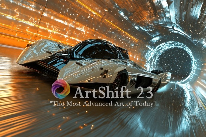 Printable Wall Art Digital Download Ai Image Background Art – Tunnel
