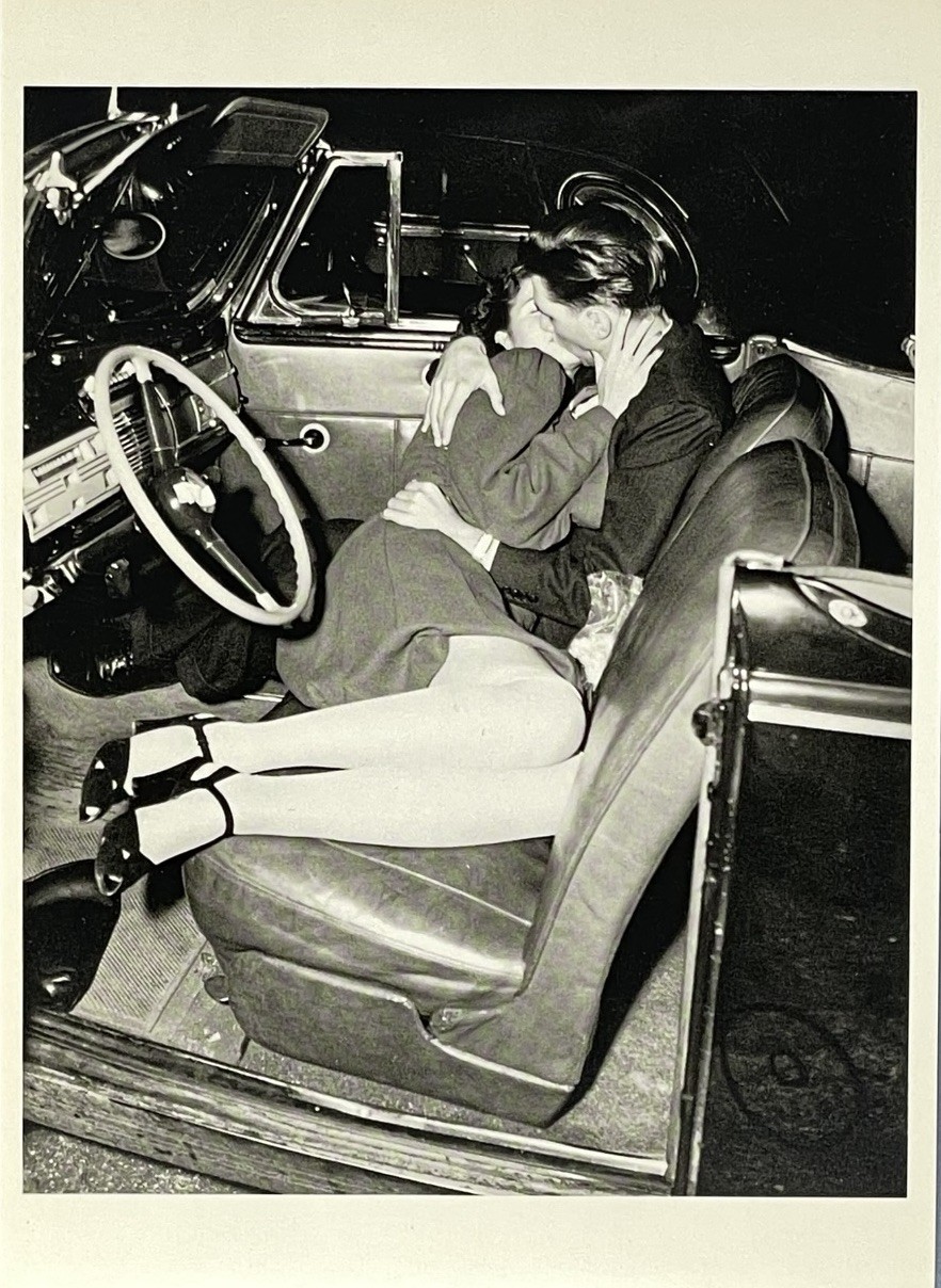 Drive-In Theater 1940s Art Photo Print Card 4”x6” Fotofolio