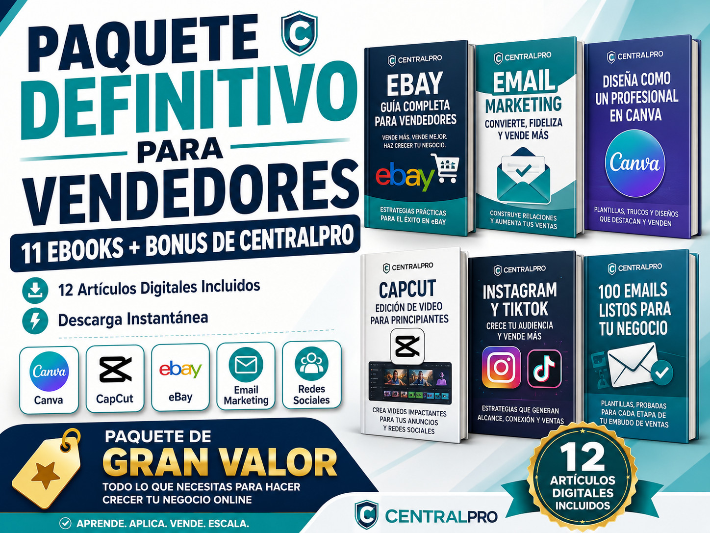 Digital Content – Paquete para Vendedores