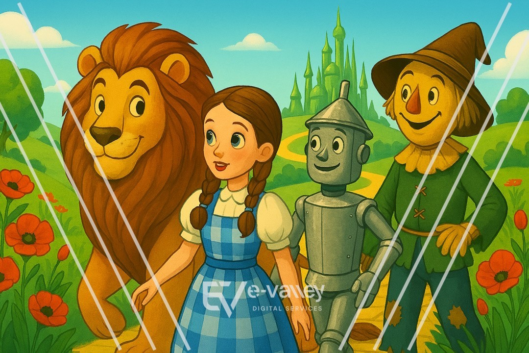 Wizard of Oz Artwork Digital Product HD Image Picture Photo Wallpaper for Print