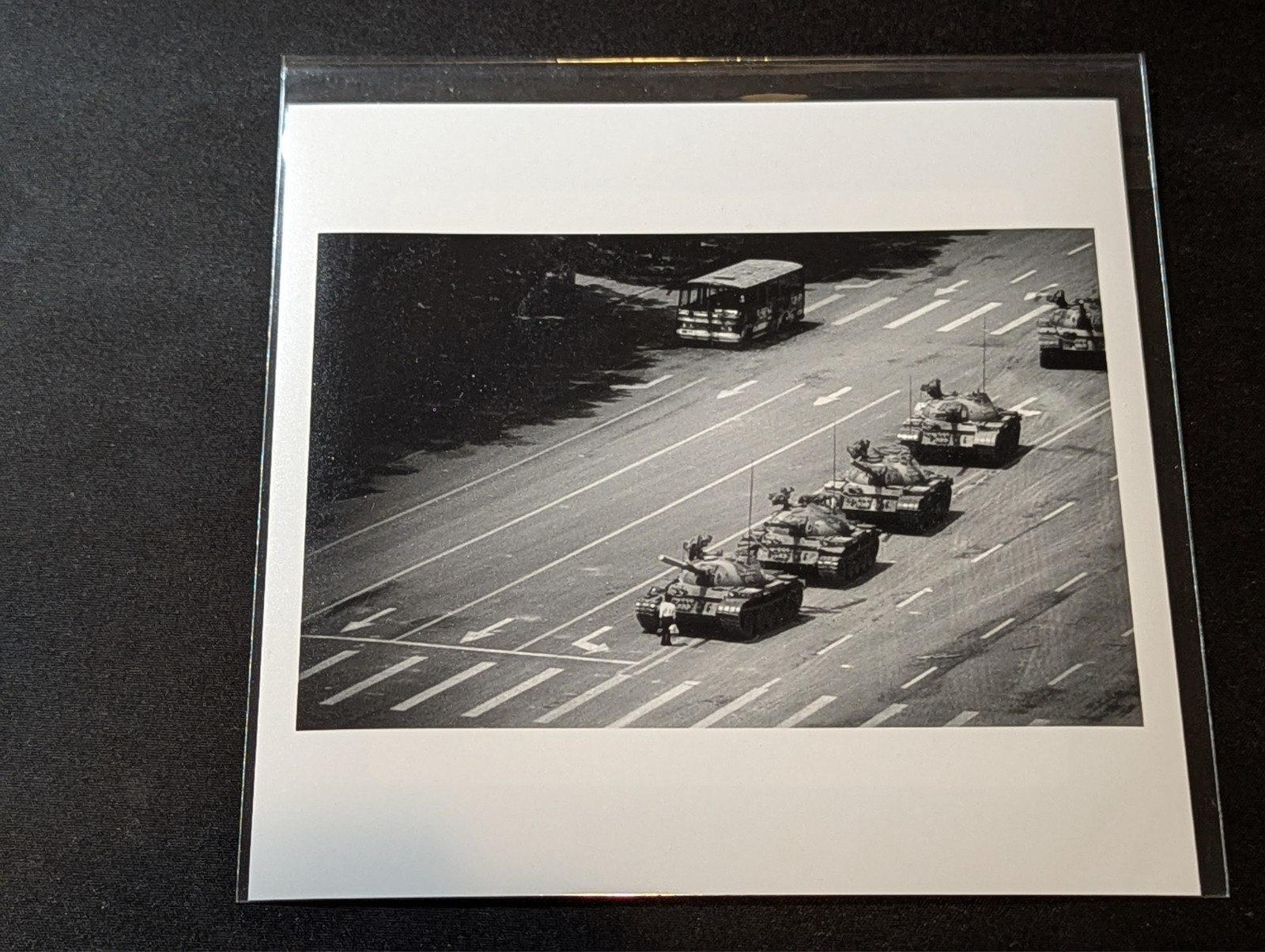 Stuart Franklin – Signed – Tank Man Tiananmen Square – Magnum 6″x6″