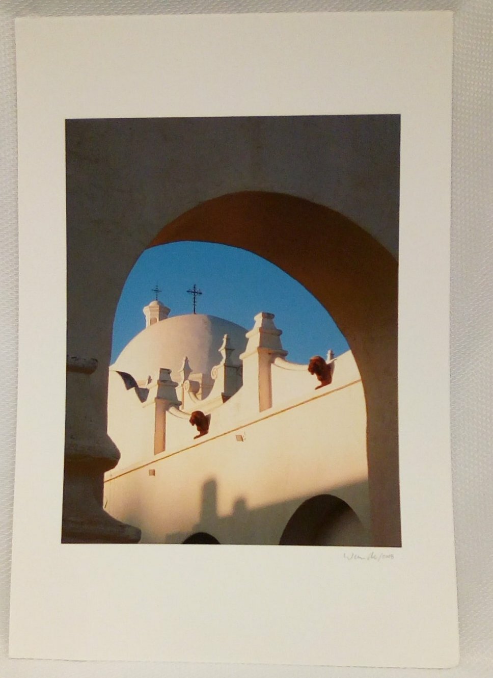 San Xavier Mission Tucson AZ Warren Allen 2008 Photographic Print HG14