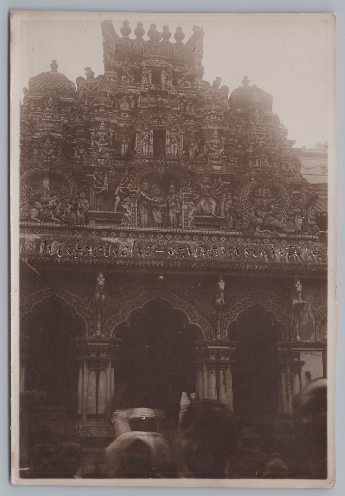 Colombo ? Sri Lanka India – Temple – Photo 1920s 1930s