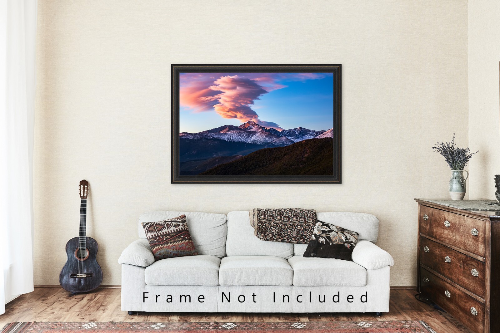 Longs Peak Photo Print | Rocky Mountain Wall Art | Colorado Photography